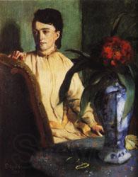 Edgar Degas Woman with Porcelain Vase Germany oil painting art